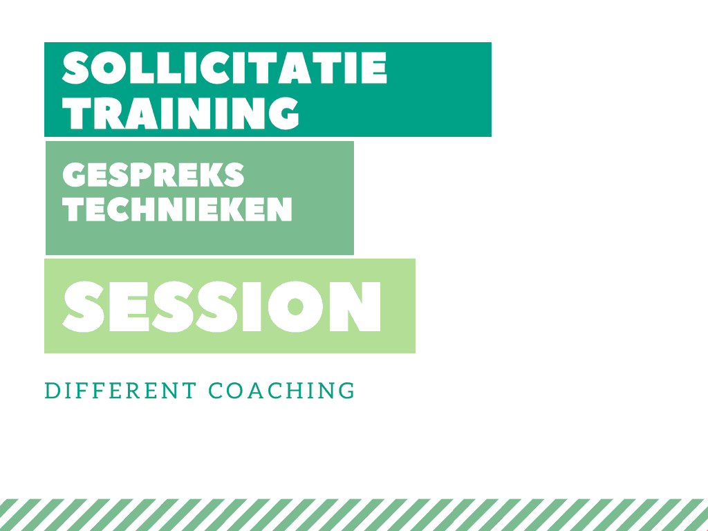 Sollicitatie training sessie - Afbeelding 2